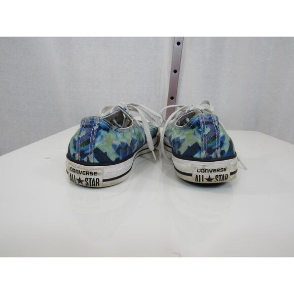 Converse Chuck Taylor All-Star Photo Real Low-Top Sneakers Blue Geometric US 9 - Picture 6 of 13